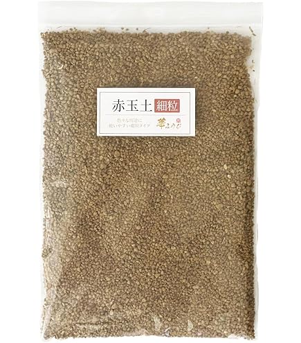 Amazon | 【三本線赤玉土使用】 アガベ・塊根植物用土 「極小粒」 1